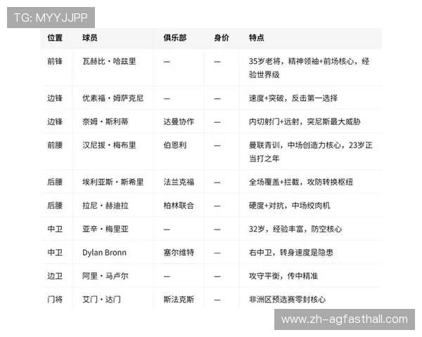 2026年世界杯瑞典与突尼斯比赛球队阵容最新动态与战术解析